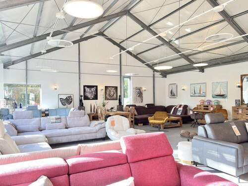 Die Ausstellungshalle von innen - 