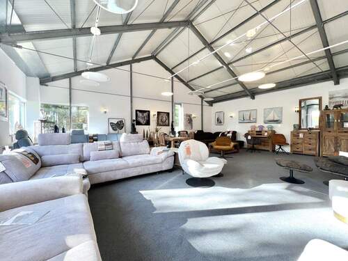 Die Ausstellungshalle von innen - 