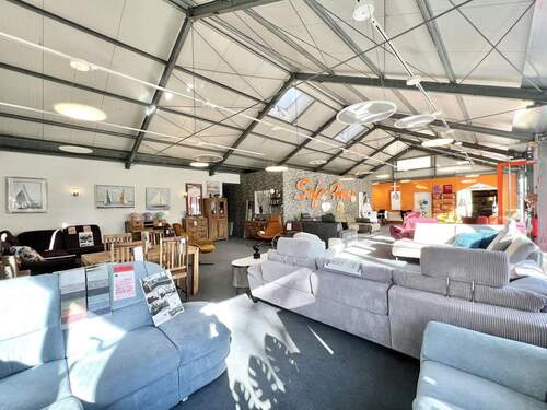 Die Ausstellungshalle von innen - 