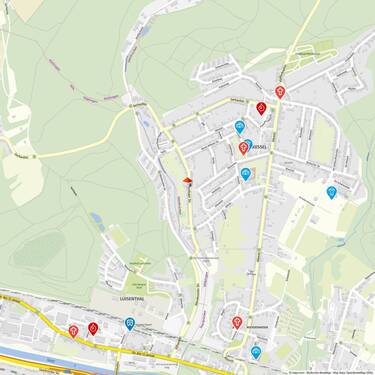 Geolyzer Kartenausschnitt - 