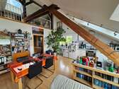 Wohnbereich - 3 Zimmer Terrassenwohnung zum Kaufen in Krefeld