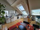 Blick auf die Küche - 3 Zimmer Terrassenwohnung in Krefeld
