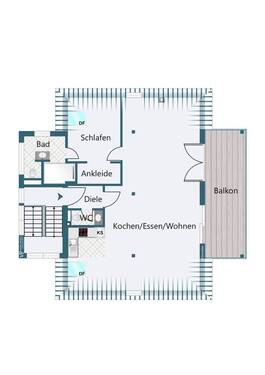 Dachgeschoss - 
