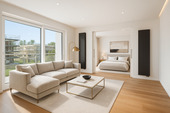Wohn- / Schlafzimmer - Erstbezug, 1. OG Wohnung - 525.000,00 EUR Kaufpreis, ca.  108,60 m² Wohnfläche