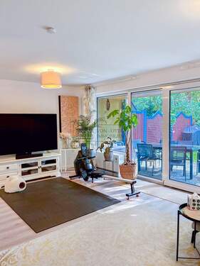 Gemütliches Wohnzimmer - Platz, Licht, Lebensfreude - Maisonette für die Familie