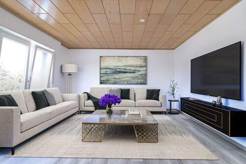 OG-Wohnzimmer - 6 Zimmer Mehrfamilienhaus, Wohnhaus zum Kaufen in Haßloch