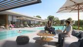 Die moderne Poolanlage von Expo City - 