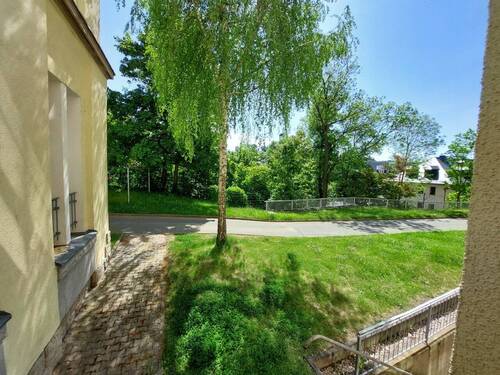 Blick aus der Wohnung - 