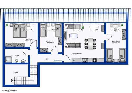 Dachgeschoss - 