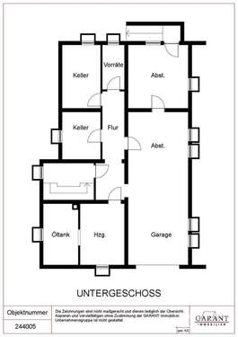 Untergeschoss - 