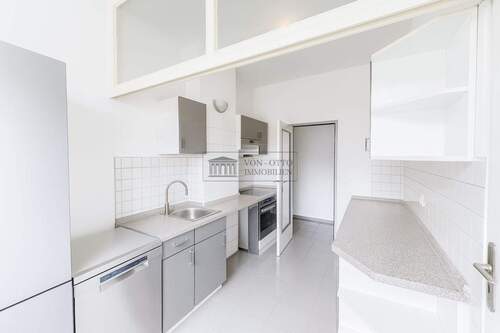 Praktische Küche - Etagenwohnung mit 54,00 m² in Berlin zum Kaufen