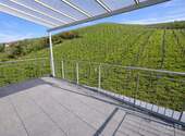 Balkonblick nach links - 'Penthouse-Feeling am Weinberg' 3 Zimmer-DG-Wohnung mit Aufzug & TG-Platz!
