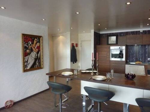 Blick vom Wohnzimmer zum Flur - 