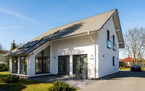 Ansicht_SH-160-D-(1) - Effizient geplant, großzügig gewohnt - Drempelhaus in Bad Düben