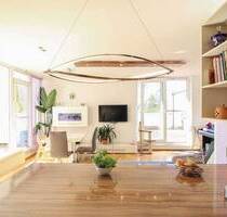 Bezugsfrei! Inklusive Bergpanorama: 5-Zi.-Wohnung in Putzbrunn mit 3 Dachterrassen (Südausrichtung)!