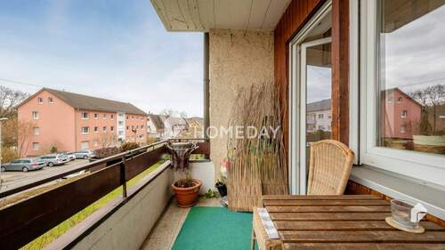 Balkon 2 - Etagenwohnung mit 88,60 m² in Neckartenzlingen zum Kaufen