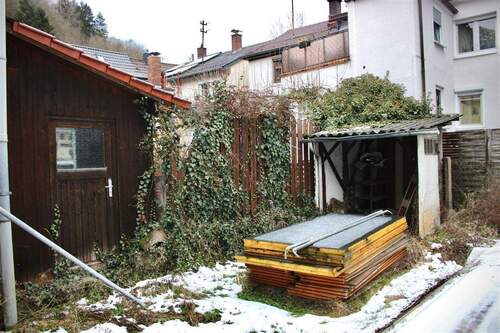 Garten mit Schuppen - 