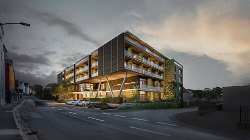 Nordansicht - 3 Zimmer Etagenwohnung zum Kaufen in Amberg