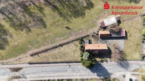 Luftbild Grundstück von oben - 