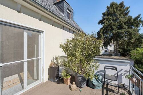 Terrasse Reihenmittelhaus Mainz Kostheim - 