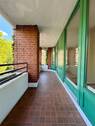Geschützter Balkon vom WZ und SZ - 