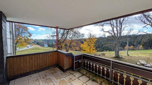 Balkonvariante mit Ausblick - 