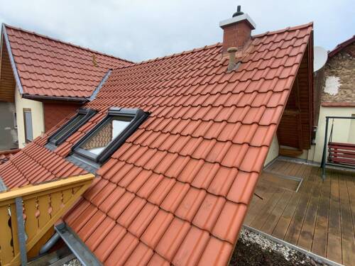 Blick auf das Dach - 