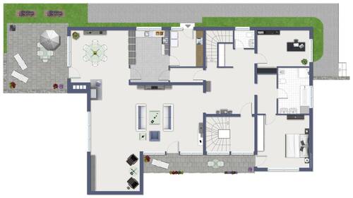 Hauptwohnung Erdgeschoss - 