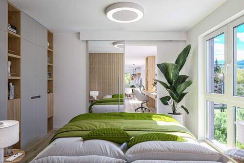 04 Future-Cube-R-C-50 Schlafen-web-1000x667 - 2 Zimmer Mehrfamilienhaus, Wohnhaus in Schömberg