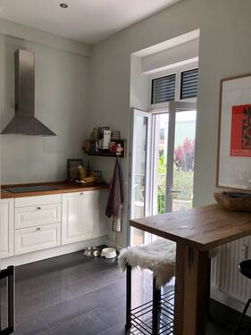 Küche - Etagenwohnung mit 99,50 m&sup2; in Frankfurt am Main / Seckbach zum Kaufen