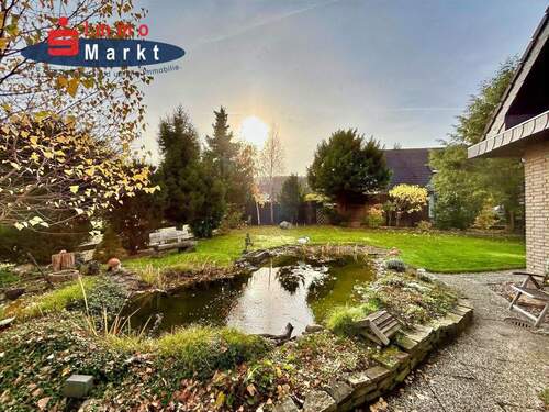 Gartenteich Bild I - 6 Zimmer Einfamilienhaus in Minden