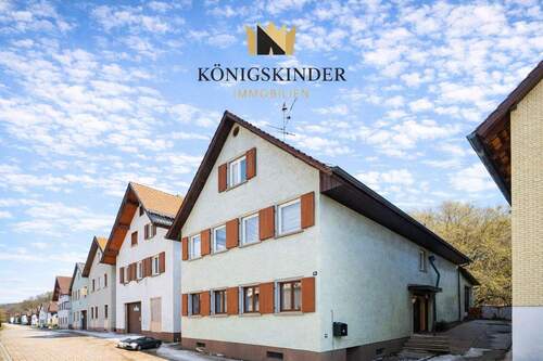 Frontansicht - Stadtwohnung mit charmantem Ferienhaus am Bachlauf