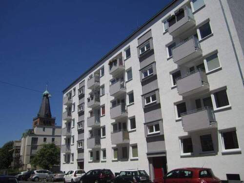 Außenansicht - Gemütliche 3-Zimmer-Wohnung mit Balkon in St. Johannis