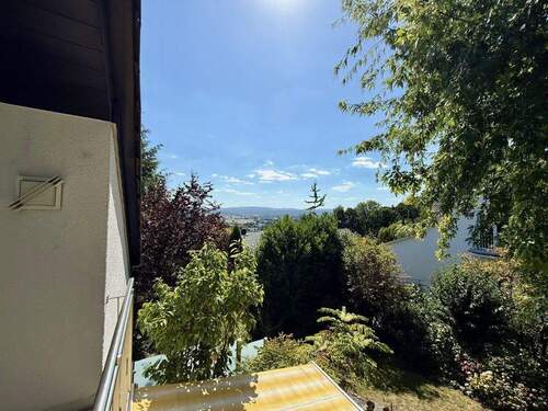 Obergeschoss: Ausblick von der Loggia - 