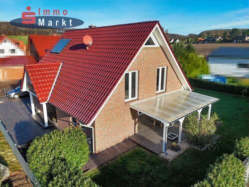 Ansicht Süd-West - 5 Zimmer Einfamilienhaus zum Kaufen in Stemwede