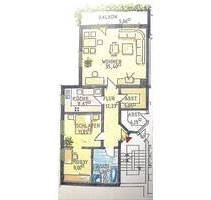 Lichtdurchflutetes Wohnglück 2,5 ZW in Rimpar: 90 m², West-Balkon, EBK – Ideal für Paare und Singles