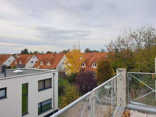 Blick vom Balkon - 3 Zimmer Etagenwohnung in Magdeburg / Neu Olvenstedt