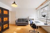 Arbeitszimmer - Etagenwohnung mit 80,50 m&sup2; in München zum Kaufen