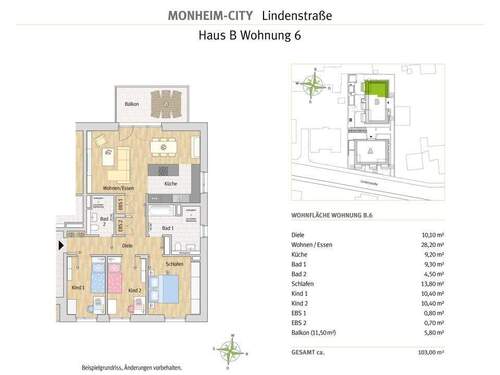 Monheim - Lindenstr - B6 - 