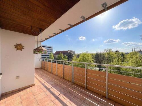 Balkon 1.jpg - 1A City Lage Würzburg 160 qm Premium-Wohnung zum sofortigen Einzug