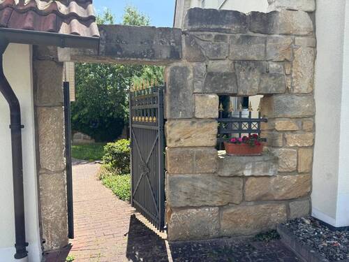 Eingang Garten/Appartment - 