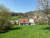 Blick nach Westen - Traumlage mit Aussicht! Baugrundstück Leuzenberg-Reichenschwand