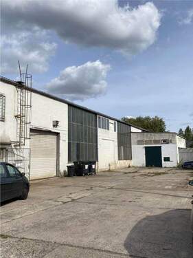 Rückansicht - Halle in Leipzig