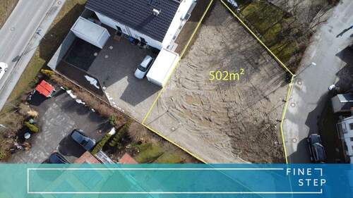 FINESTEP Immobilien - Baugrundstück mit bereits erbrachten Bauleistungen für den Bau eines Einfamilienhauses