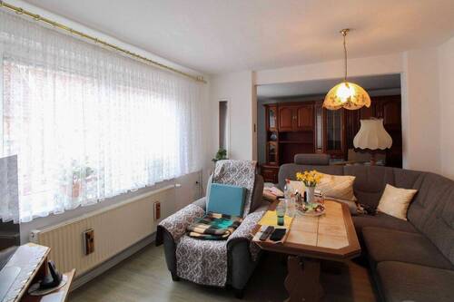 Wohnzimmer - 5 Zimmer Einfamilienhaus zum Kaufen in Dassow