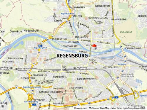 Lage in der Stadt - 