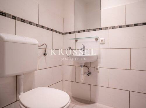 Ein praktisches Gäste-WC - 4 Zimmer Etagenwohnung in Lingen