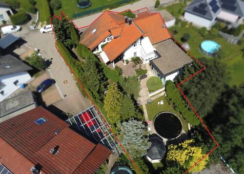 Luftbild - 5 Zimmer Einfamilienhaus in Essingen-Lauterburg