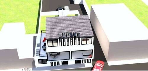 Blick auf Grundstück - NEUBAU nach IHREM WUNSCH: Designer Haus - Architekten Haus - Black White House