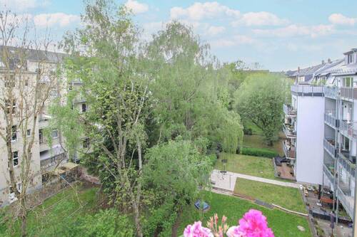 Sicht vom Balkon - 